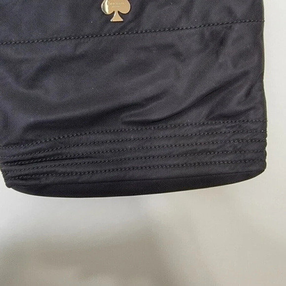 𝅺KATE Spade New York Nylon Shoulder Bag Black - Picture 8 of 11